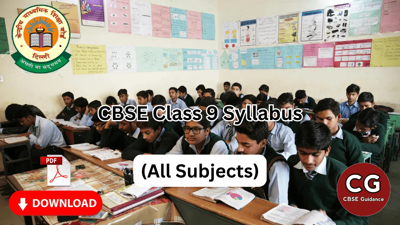 cbse class 9 syllabus pdf download