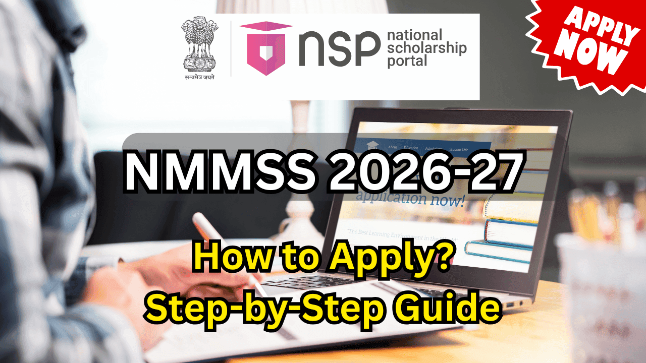 how to appy for nmms 2026-27 exam