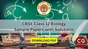 cbse class 12 biology sample papers with solutions pdf download