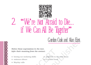 We’re Not Afraid to Die… if We Can All Be Together Important Q&A