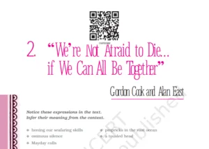 We’re Not Afraid to Die… if We Can All Be Together Important Q&A