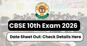 CBSE Releases Tentative Class 10 Datesheet 2026