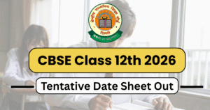 CBSE Class 12 Date Sheet 2026 Released