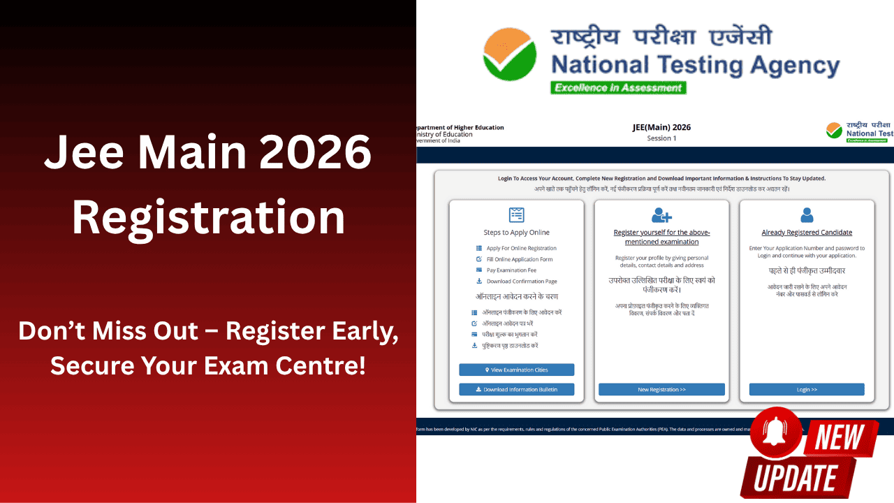 jee main 2026 registration