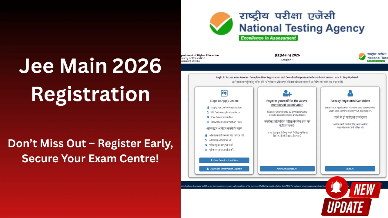jee main 2026 registration
