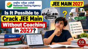 Crack JEE Main Without Coaching