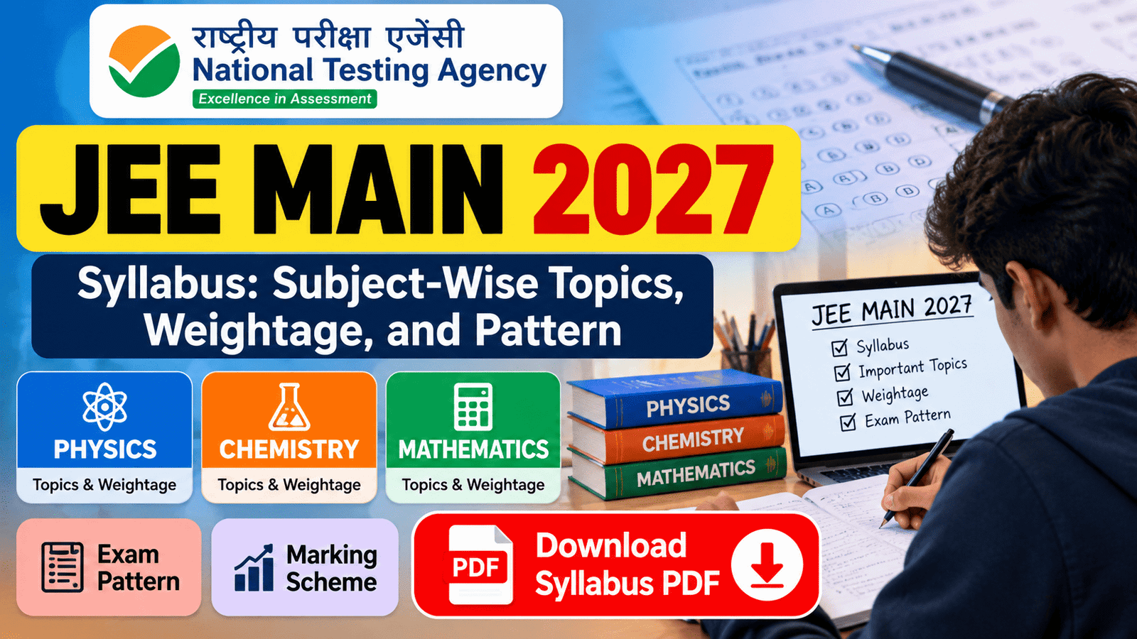 JEE Main 2027 Syllabus Guide