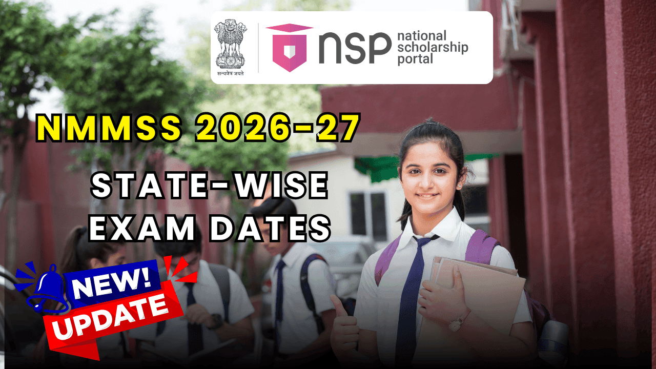 NMMS Exam Dates 2026-27