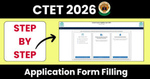 CTET Feb 2026 Application Form – How to Apply Step by Step