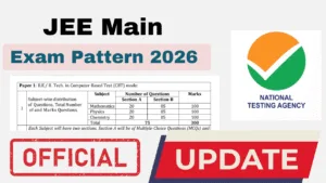 The JEE Main 2026 Exam Pattern Might Surprise You — Here’s Why