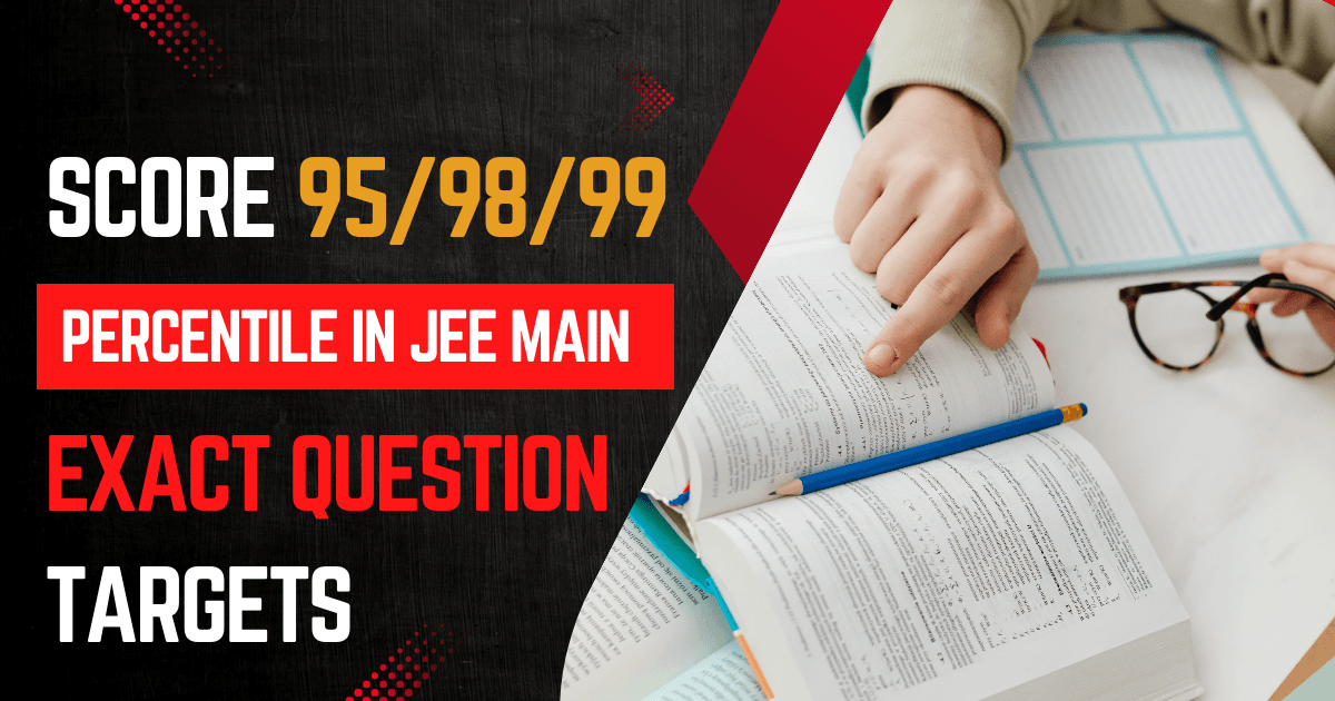How Many Questions You MUST Get Correct for 95/98/99 Percentile in JEE Main