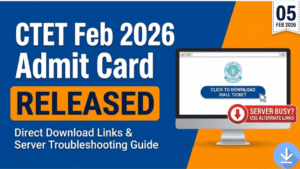 ctet feb 2026 admit card download