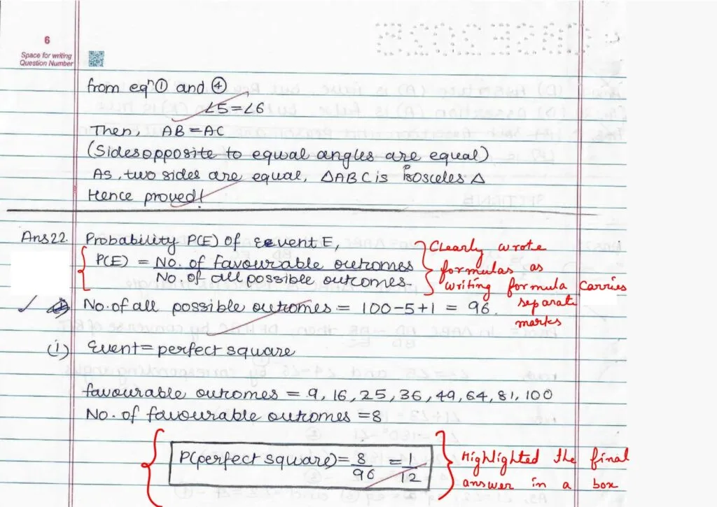 CBSE Class 10 Maths Topper Answer Sheet 2025: How to Score 100/100 (PDF Inside)