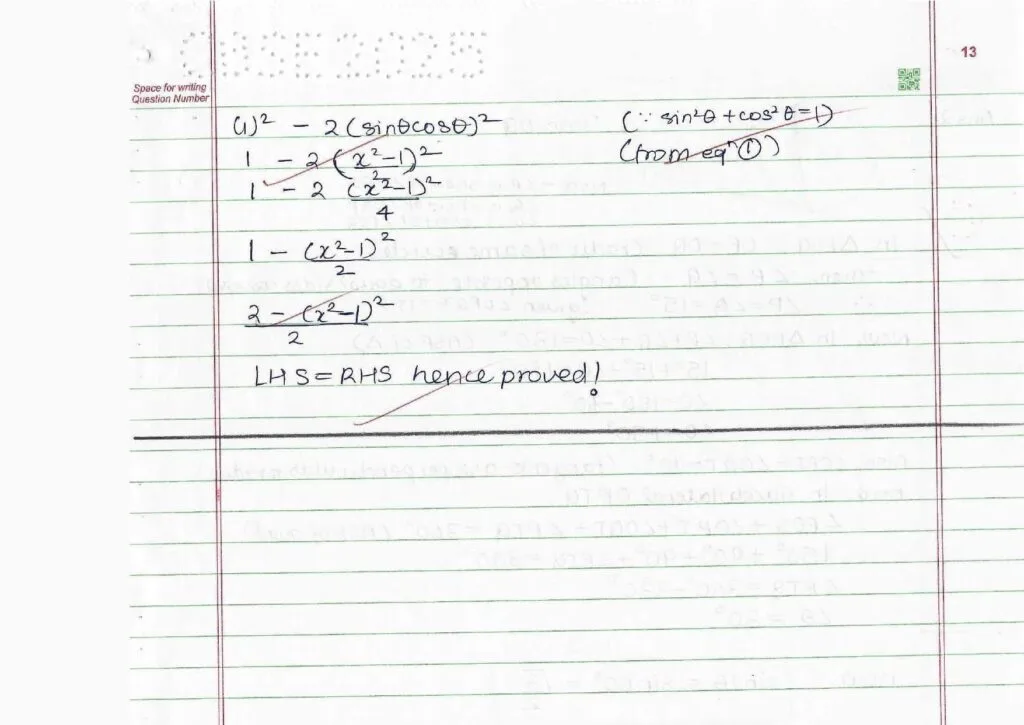 CBSE Class 10 Maths Topper Answer Sheet 2025: How to Score 100/100 (PDF Inside)