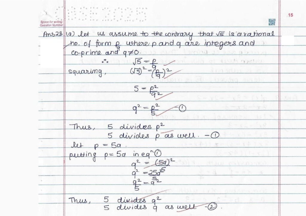 CBSE Class 10 Maths Topper Answer Sheet 2025: How to Score 100/100 (PDF Inside)