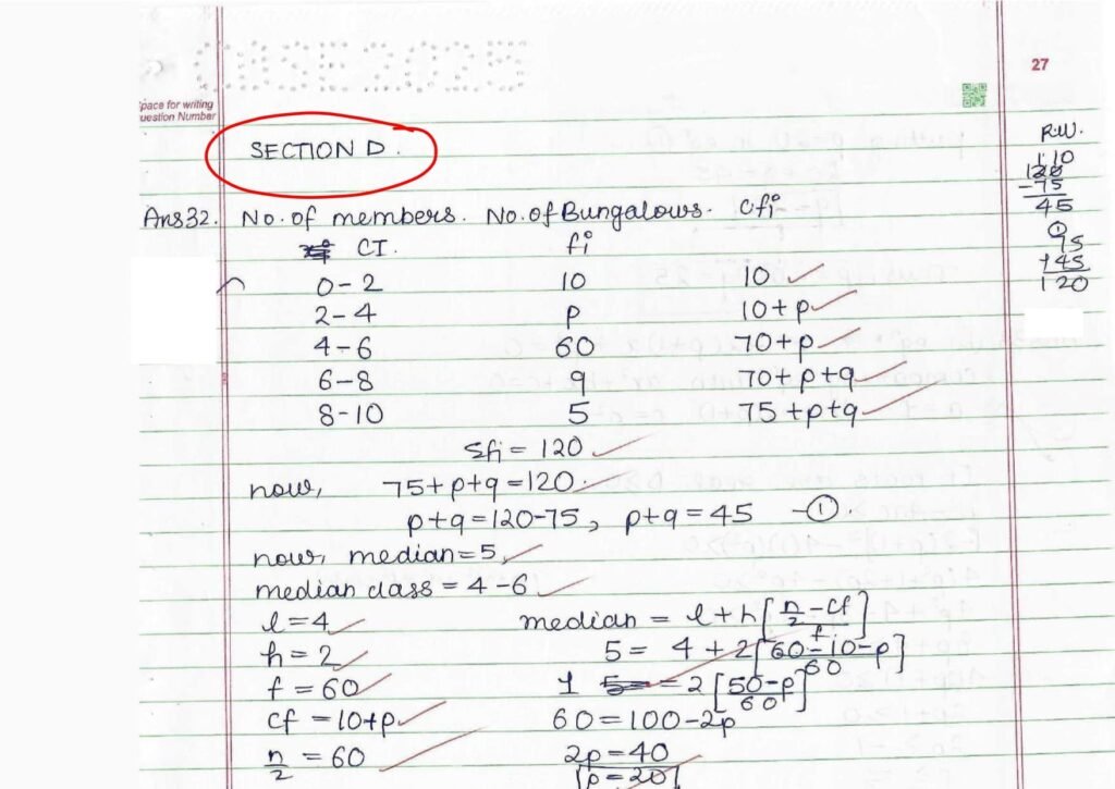 CBSE Class 10 Maths Topper Answer Sheet 2025: How to Score 100/100 (PDF Inside)