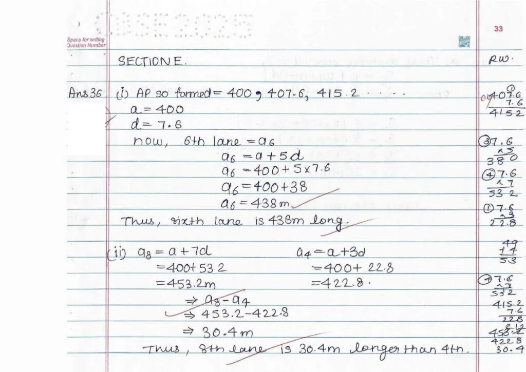 CBSE Class 10 Maths Topper Answer Sheet 2025: How to Score 100/100 (PDF Inside)