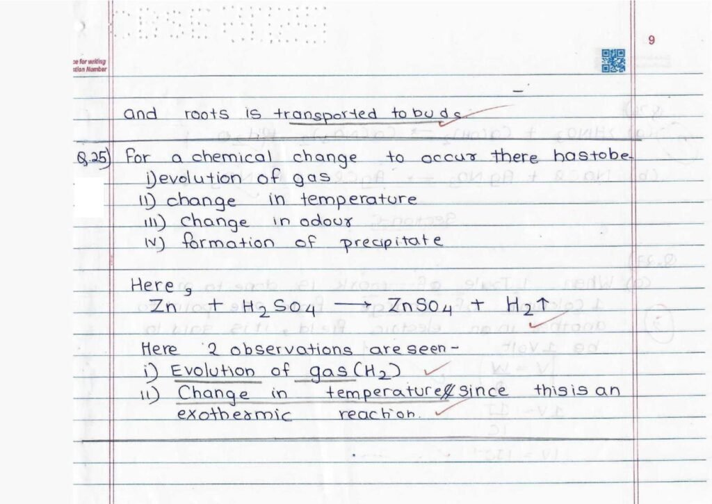 Score 80/80: CBSE Class 10 Science Topper Answer Sheet 2025 PDF + Marking Scheme