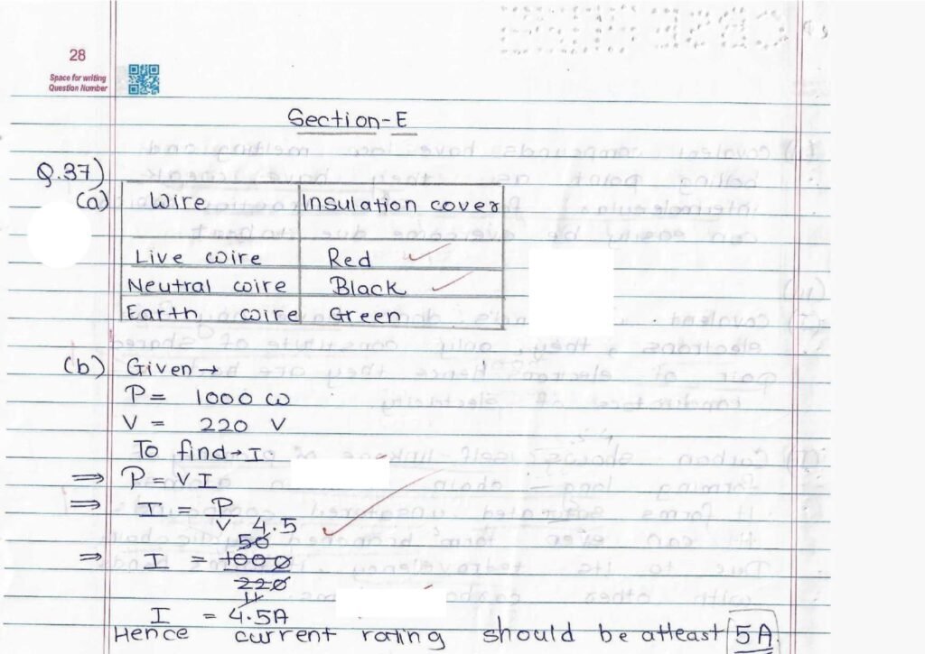 Score 80/80: CBSE Class 10 Science Topper Answer Sheet 2025 PDF + Marking Scheme