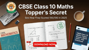 cbse class 10 maths 2025 toppers answer sheet secrets and pdf download