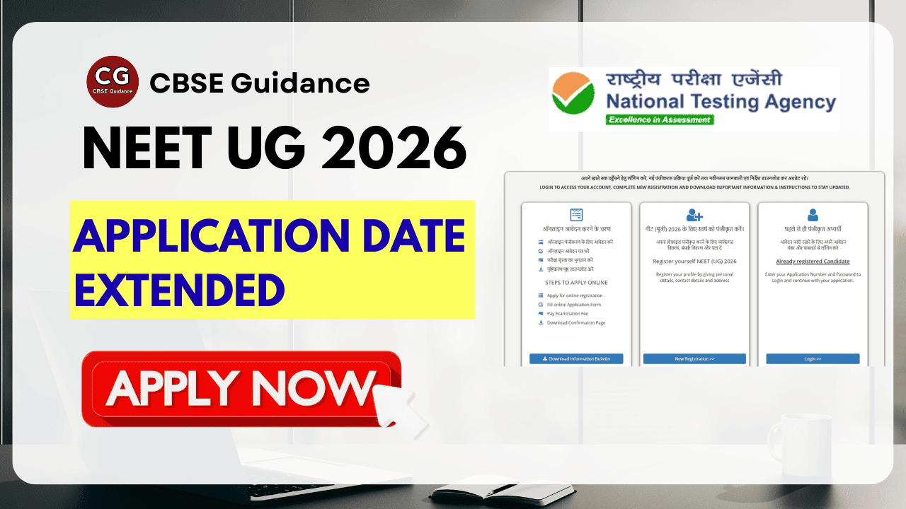 NEET UG 2026 Registration Date Extended