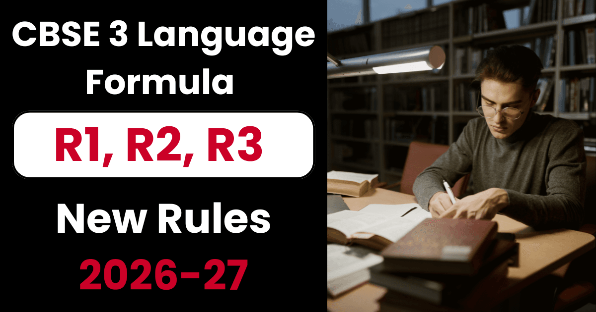 CBSE 3 Language Formula Explained (R1, R2, R3) – New Rules 2026-27