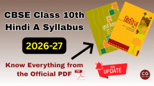 CBSE Class 10 Hindi A Syllabus 2026-27: Download PDF & Full Exam Pattern