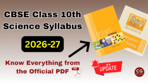 cbse class 10 science syllabus 2026-27 pdf