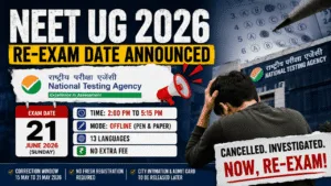 neet ug 2026 re-exam updates