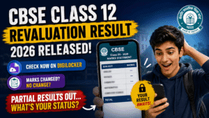CBSE Class 12 Revaluation Result 2026