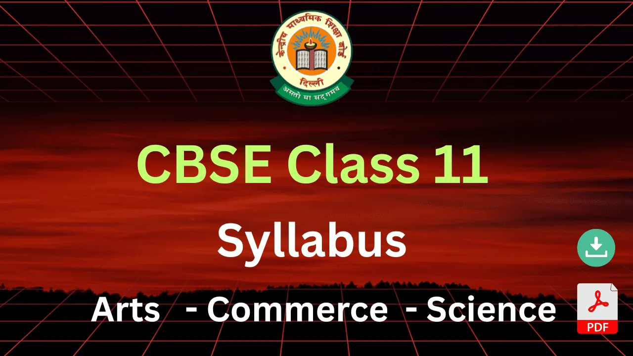 cbse class 11 syllabus pdf download