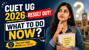 what to do after cuet ug 2026 result