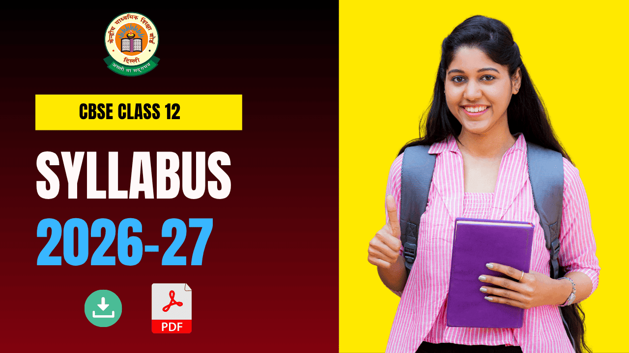 cbse class 12 syllabus